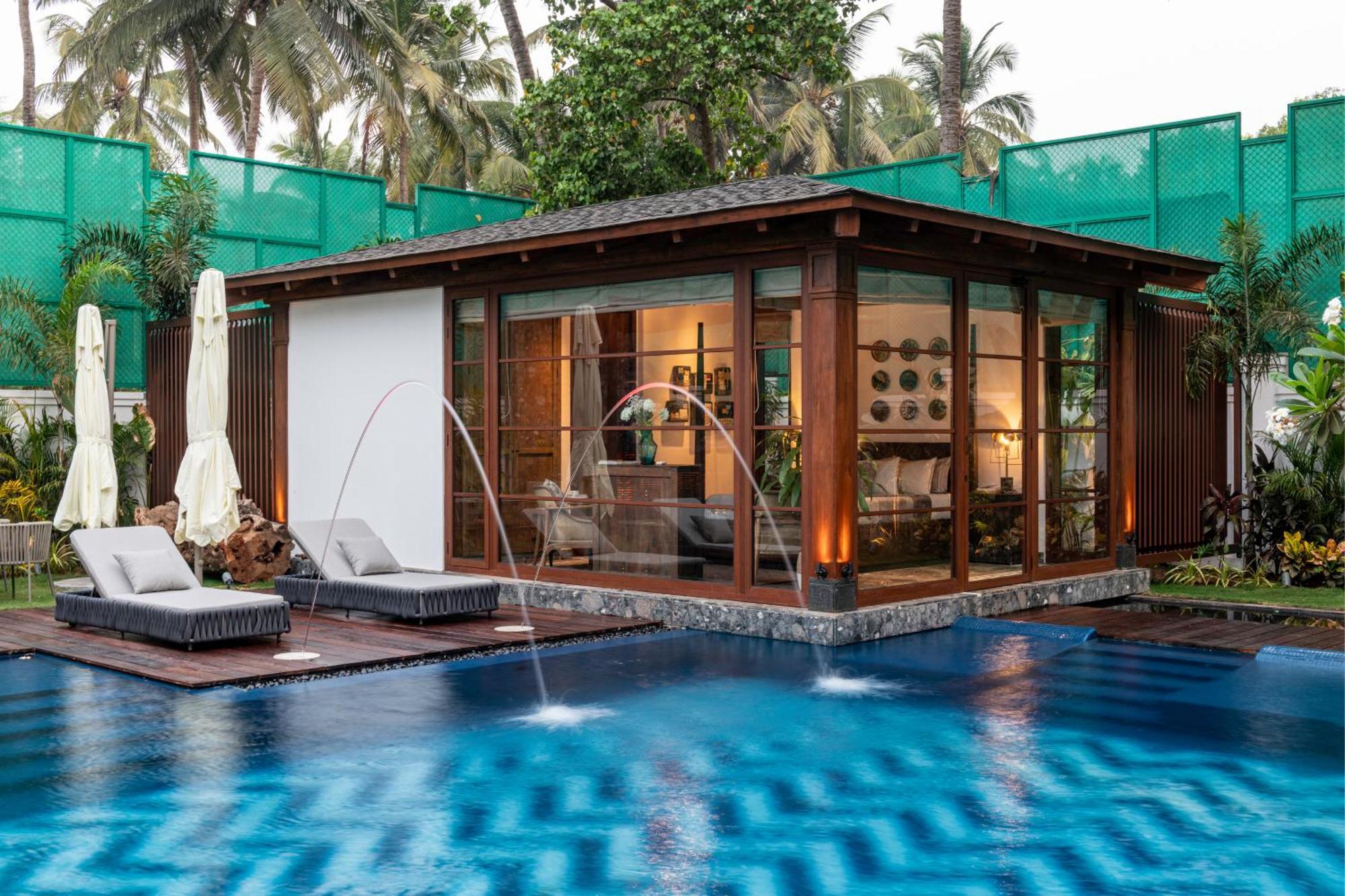 Azara Beach House - 5 Bhk Designer Villa, Candolim Beach Экстерьер фото